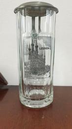 Leuven Artois bierpul., Enlèvement, Verre à bière