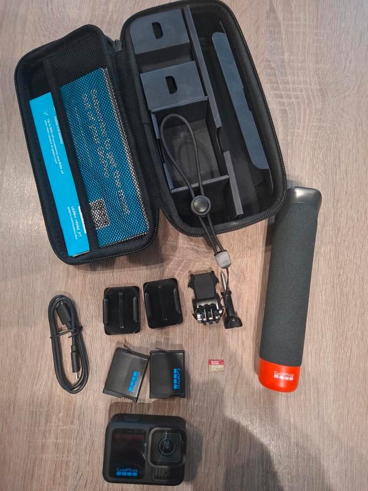 GoPro Hero 13 Black –  met Accessoires Set, Audio, Tv en Foto, Actiecamera's, GoPro, Ophalen