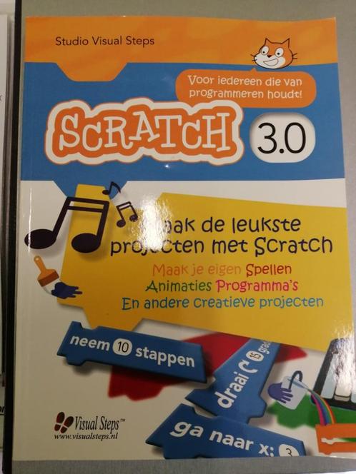 Boek Studio Visual Steps Scratch 3.0, Boeken, Informatica en Computer, Zo goed als nieuw, Ophalen of Verzenden