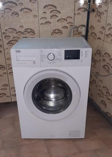 Wasmachine Beko, 1200 à 1600 tours, 6 à 8 kg, Comme neuf, Chargeur frontal