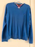 Blauwe trui Tommy Hilfiger, maat L, Ophalen, Maat 52/54 (L), Blauw, Zo goed als nieuw