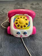 Fisher Price roze telefoon in goede staat, Kinderen en Baby's, Speelgoed | Fisher-Price, Ophalen of Verzenden, Gebruikt