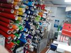 Plotfolies (Oracal 751 e.a.) + snijplotter + laminator, Ophalen