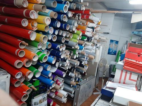 Plotfolies (Oracal 751 e.a.) + snijplotter + laminator, Zakelijke goederen, Overige Zakelijke goederen, Ophalen