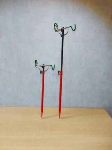  2 Hengelsteunen telescopisch Trout masters 50-90 cm beschikbaar voor biedingen