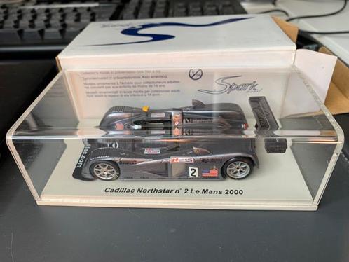 1/43 Cadillac Northstar Le Mans 2000 (Spark SCCN02), Hobby en Vrije tijd, Modelauto's | 1:43, Zo goed als nieuw