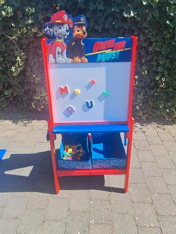 Houten Pow Patrol krijt-/white(magneet)board beschikbaar voor biedingen