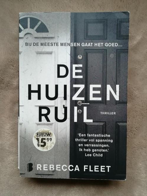 Rebecca Fleet - De huizenruil, Livres, Thrillers, Utilisé, Enlèvement ou Envoi