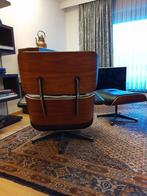 Vitra Eames loungechair met ottoman, gelabeld, Ophalen, Mid century, Eenpersoons, Gebruikt