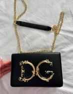 D&G dames handtas zwart met gouden details, Ophalen of Verzenden, Zo goed als nieuw, Zwart, Handtas
