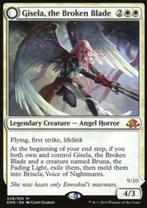 Gisela, the Broken Blade - ENM - MTG - NM, Hobby en Vrije tijd, Ophalen of Verzenden