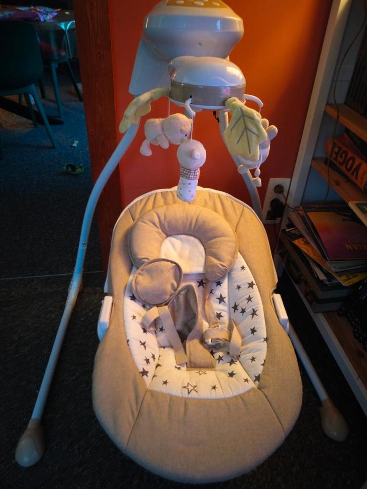 Babyswing, baby schommel, Kinderen en Baby's, Babywiegjes en Ledikanten, Zo goed als nieuw, Overige typen, Ophalen