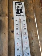Emaille thermometer, Verzamelen, Ophalen of Verzenden, Zo goed als nieuw, Reclamebord