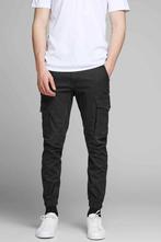 Jack & Jones broek, Kleding | Heren, Broeken en Pantalons, Maat 48/50 (M), Zwart, Ophalen of Verzenden, Zo goed als nieuw