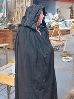 Zwarte cape met capuchon jaren 20, Ophalen of Verzenden