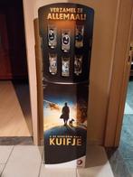 Kuifje Tintin glazen in promostand total, Ophalen, Kuifje, Zo goed als nieuw