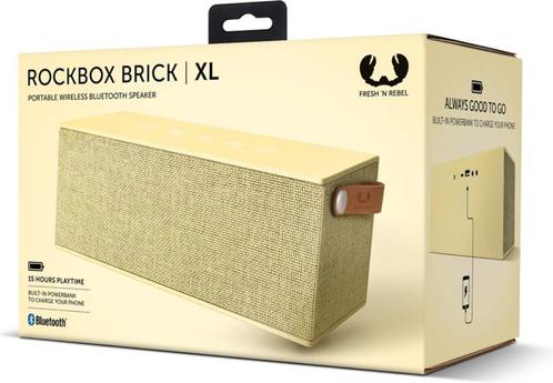 Rockbox Brick XL Yellow Fresh -n Rebel, TV, Hi-fi & Vidéo, Enceintes, Neuf, Haut-parleur central, Moins de 60 watts, Autres marques