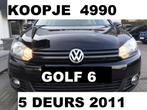 VW  GOLF  6 1.2  TSI    BENZINE    5  DEUREN    KOOPJE!!!!!!, Auto's, Volkswagen, Euro 5, 5 deurs, 1200 cc, Golf