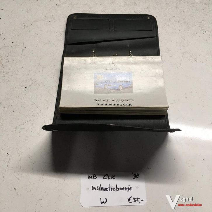 Mercedes CLK 1998  Instructieboekje, Auto diversen, Handleidingen en Instructieboekjes, Ophalen of Verzenden