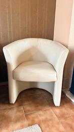 Leren zeteltje, Huis en Inrichting, Ophalen, Zo goed als nieuw