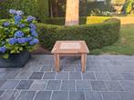 Bijzet/salontafel uit massief sheeshamhout. Geluchtgomd., Ophalen of Verzenden, Zo goed als nieuw, Hout
