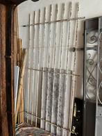 ANTIEK IJZEREN HEK HOOG HEKWERK TUIN TERRAS DECO, Tuin en Terras, Tuinhekken en Hekwerk, Ophalen, Gebruikt, IJzer, Spijlenhekwerk