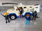 Politiewagen met 4 poppetjes, Kinderen en Baby's, Speelgoed | Playmobil, Ophalen of Verzenden, Gebruikt