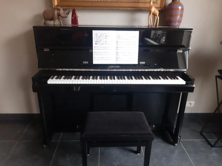 Piano (Ritmüller), Musique & Instruments, Pianos, Comme neuf, Piano, Brillant, Enlèvement