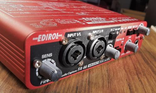 EDIROL (Roland) Firewire FA-66 6 IN+6 OUT Pro SOUND-module, Muziek en Instrumenten, Soundmodules, Zo goed als nieuw, Roland, Ophalen of Verzenden