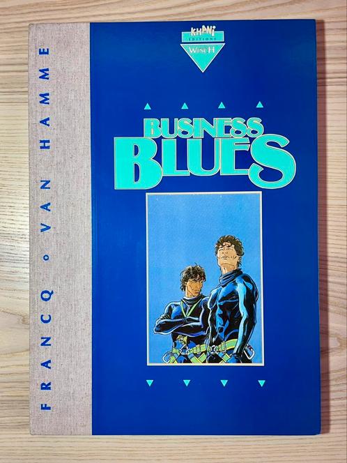 Largo Winch  Business Blues - Francq Van Hamme - Khani 1994, Boeken, Stripverhalen, Gelezen, Ophalen of Verzenden