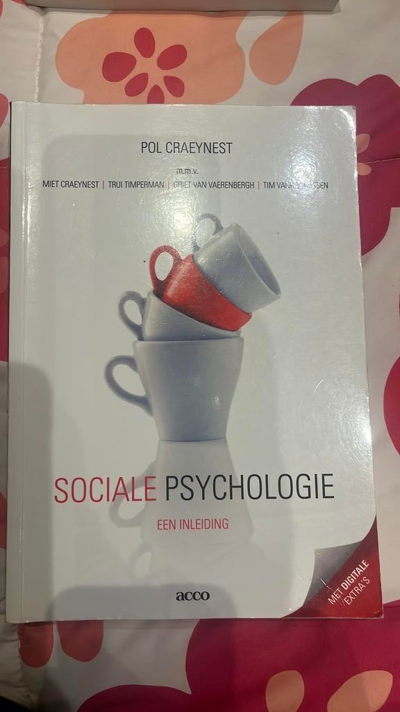 Pol Craeynest - Sociale psychologie, Boeken, Psychologie, Sociale psychologie, Ophalen