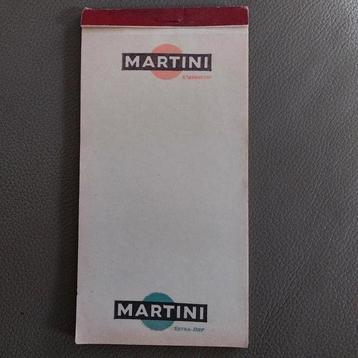 Oud notaboekje Martini beschikbaar voor biedingen
