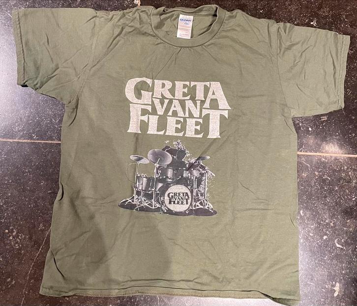 Greta Van Fleet - t-shirt - groupe de rock - taille S, Collections, Musique, Artistes & Célébrités, Comme neuf, Vêtements, Enlèvement