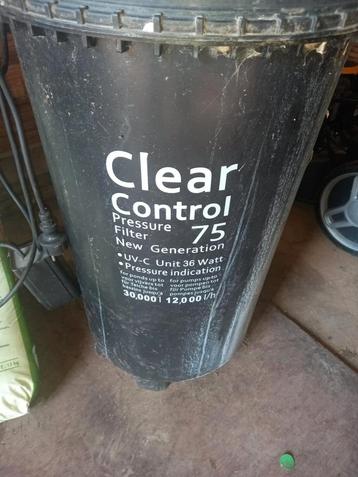Clear Control 75 + Filtre à pression UV-C + Unité UV-C 36 W, Enlèvement, Utilisé