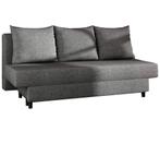 Slaapbank Alvdalen zetel 3 personen, Huis en Inrichting, 70 cm of minder, Tweepersoons, Zo goed als nieuw, Grijs