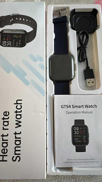 Montre connectée GTS4 bleu jamais utilisé. beschikbaar voor biedingen