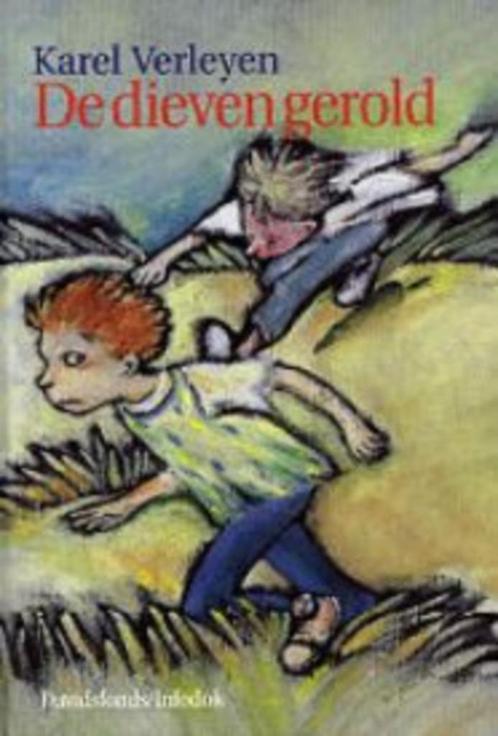 boek De dieven gerold van Karel Verleyen, Boeken, Kinderboeken | Jeugd | 10 tot 12 jaar, Zo goed als nieuw, Fictie, Ophalen of Verzenden
