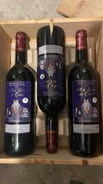 3 Bouteilles de vin de Bordeaux cuvée spéciale Le Chat 2003, Frankrijk, Nieuw, Ophalen of Verzenden, Rode wijn