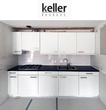 Recente, duurzame Keller rechte keuken 270 cm, zgan! Wit beschikbaar voor biedingen