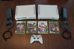 2 Microsoft XBOX 360 consoles + games, Games en Spelcomputers, Spelcomputers | Xbox 360, Ophalen, 360 Pro of Premium, Met 1 controller