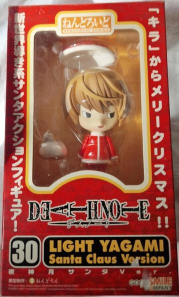 Zeldzame Death Note Nendoroid Light L Kersteditie beschikbaar voor biedingen