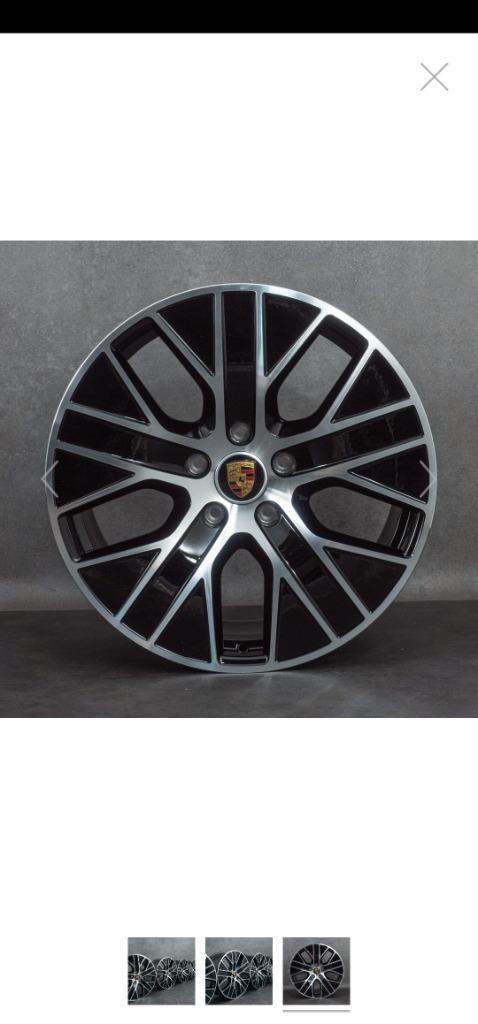 Originele Porsche Taycan-velgen + Michelin-banden, Auto-onderdelen, Banden en Velgen, Banden en Velgen, Zomerbanden, 20 inch, 245 mm