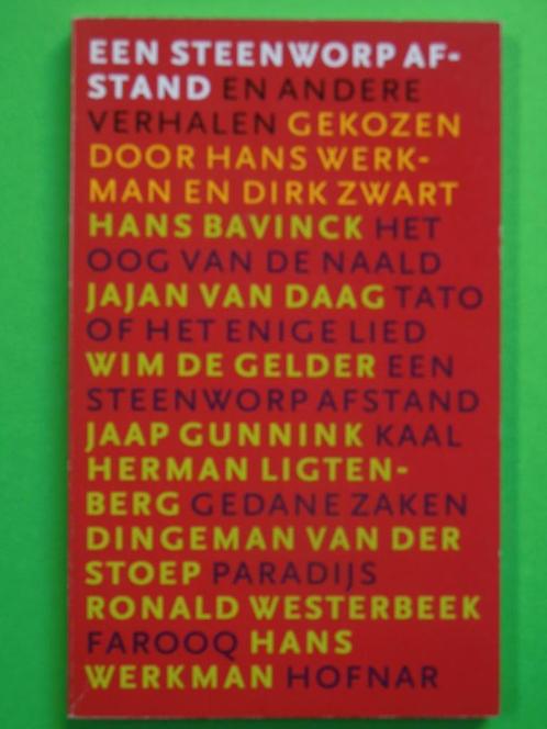 Een steenworp afstand – Hans Werkman en Dirk Zwart, Boeken, Literatuur, Zo goed als nieuw, Ophalen of Verzenden