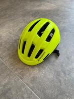 Casque vélo Btwin jaune fluo 56-61, Ophalen, M, Zo goed als nieuw, B'Twin