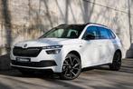 Skoda Kamiq DSG Monte Carlo Style PANO APP PSENS+CAM ZETELV, Auto's, Euro 6, 0 kg, Wit, Bedrijf