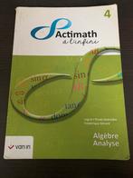 Actimath 4 a l’infini : Algèbre et analyse - Manuel en TBE, Livres