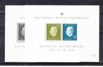 postzegels belgie blokken nrs 50/51 xx, Postzegels en Munten, Postzegels | Europa | België, Orginele gom, Zonder stempel, Verzenden
