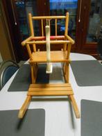 Antieke houten Kinder-schommelstoel, Ophalen