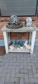 TUINTAFEL -  STEIGERHOUT, Ophalen