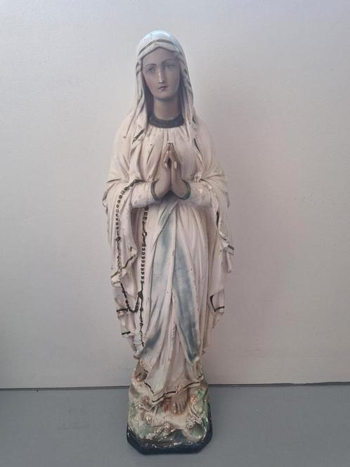 Sculptuur Onze Lieve Vrouw Lourdes, Antiek en Kunst, Antiek | Religieuze voorwerpen, Ophalen of Verzenden
